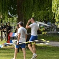 Doug and Marko with the sculls
